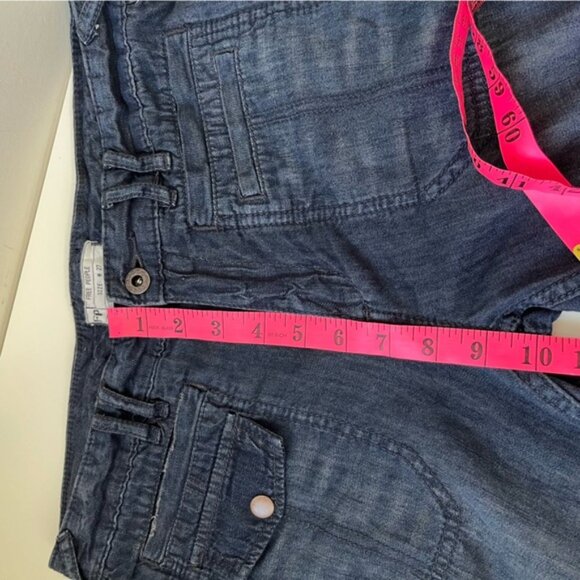 Free People Retro Boho Wide Flare Jeans Pants 27 - Picture 8 of 9